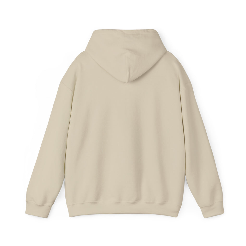 Minimal Lightning Bolt Hoodie — Small Chest Graphic, Clean White Pullover