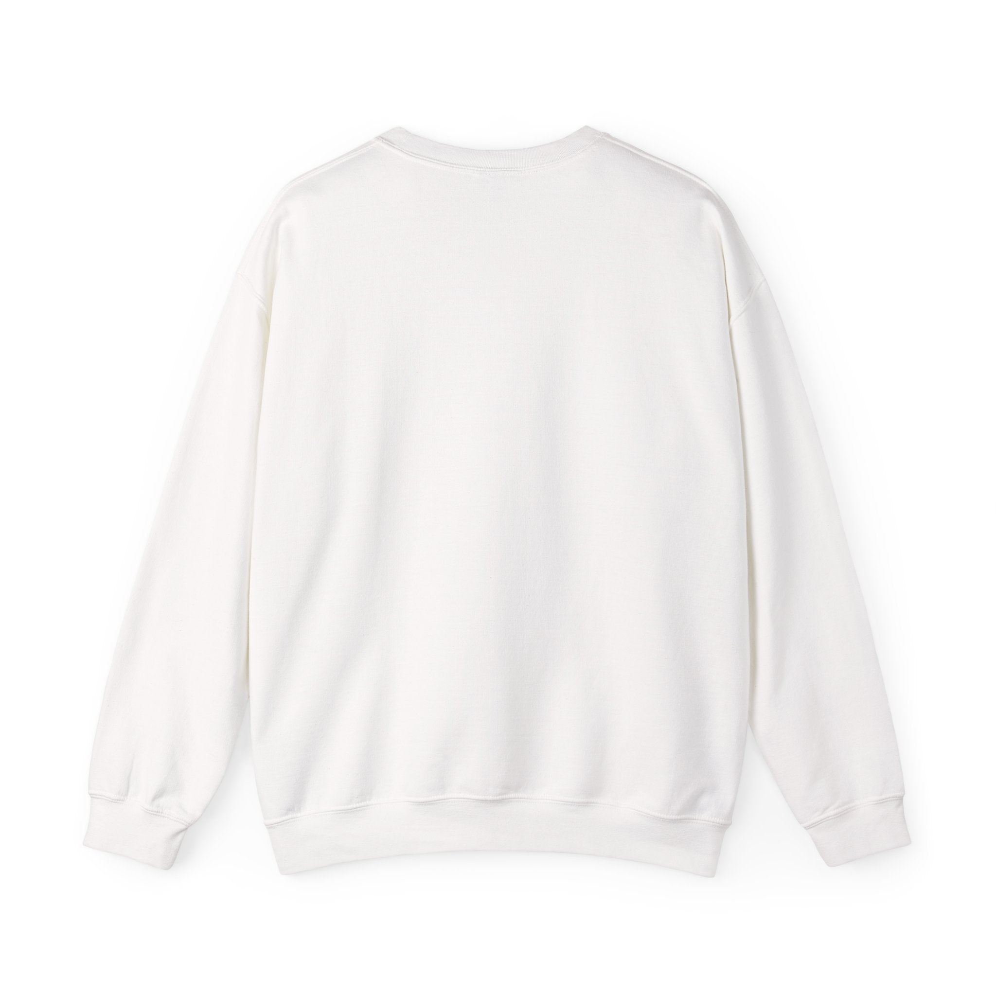 Minimal Lightning Crewneck Sweatshirt — Small Chest Bolt Design