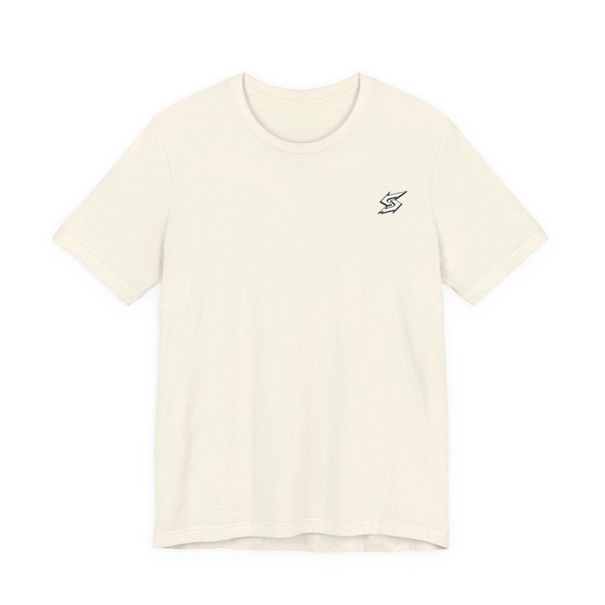 Minimal Lightning Chest Tee