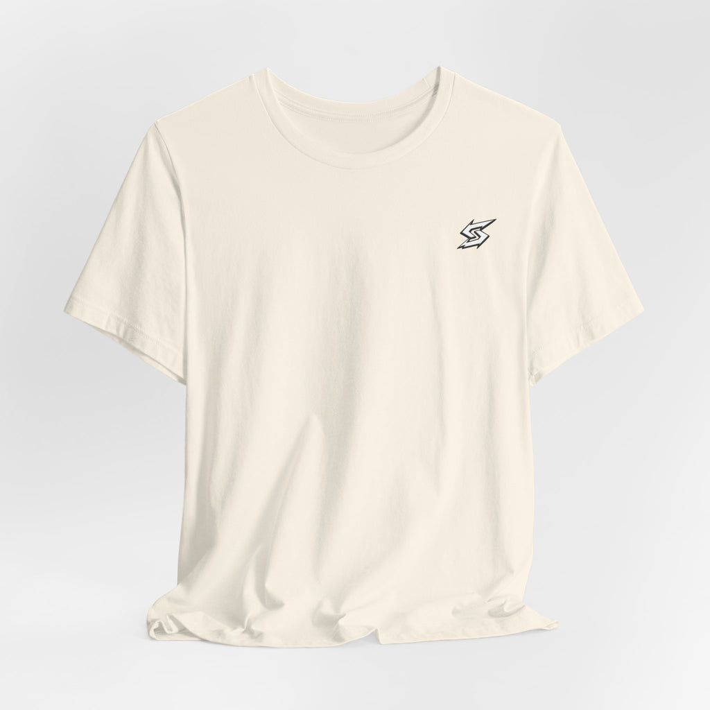 Minimal Lightning Chest Tee