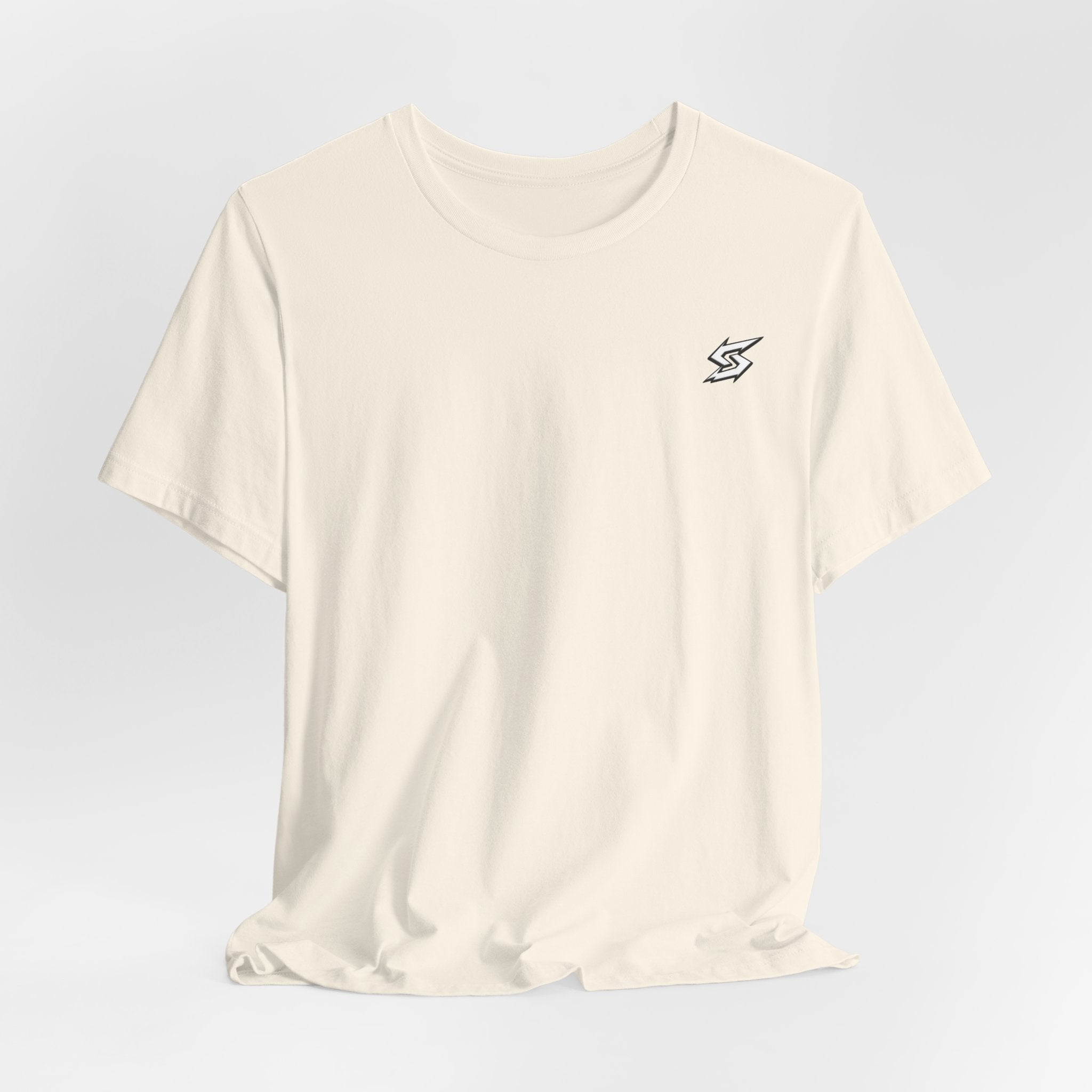 Minimal Lightning Chest Tee