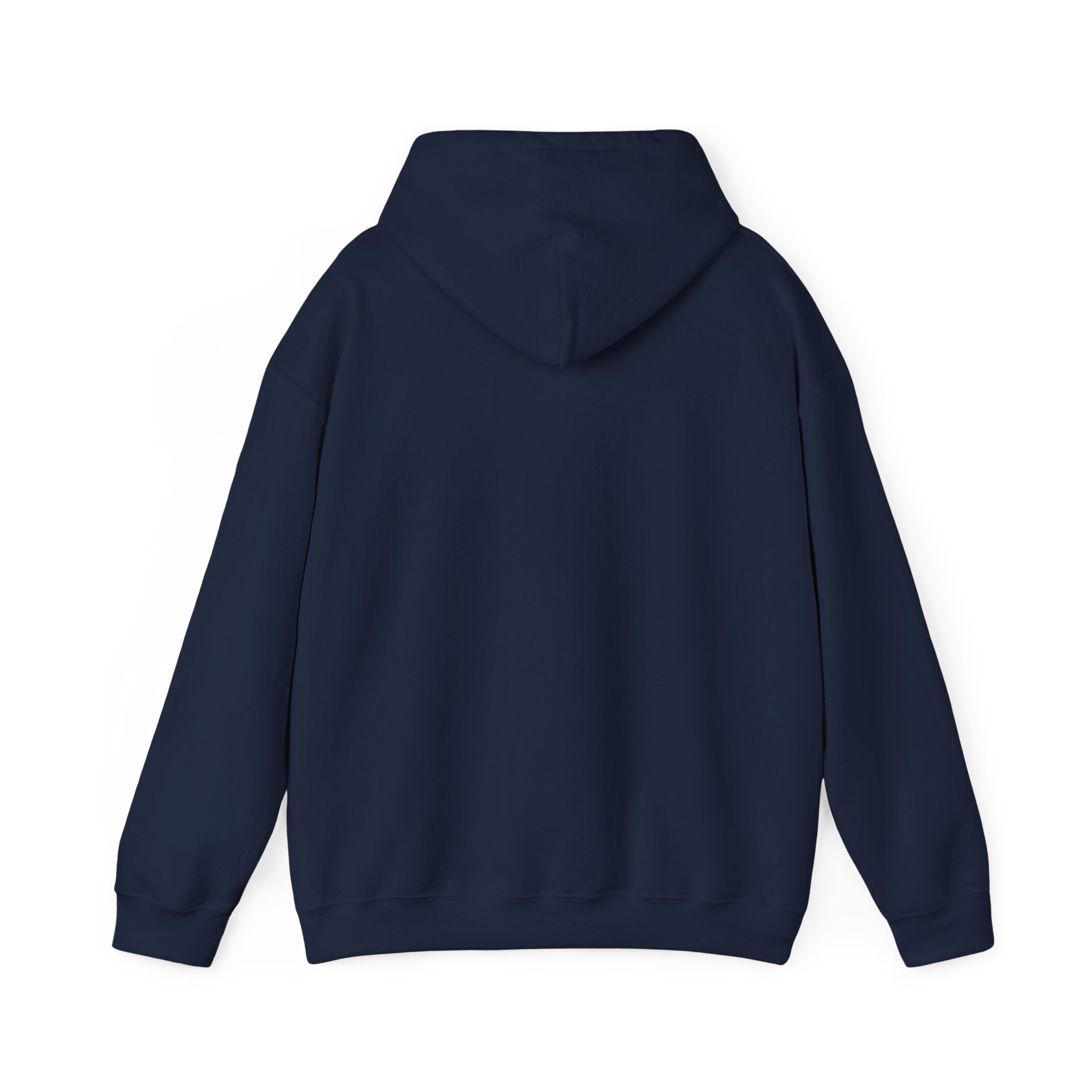 Minimal Lightning Bolt Hoodie — Small Chest Graphic, Clean White Pullover
