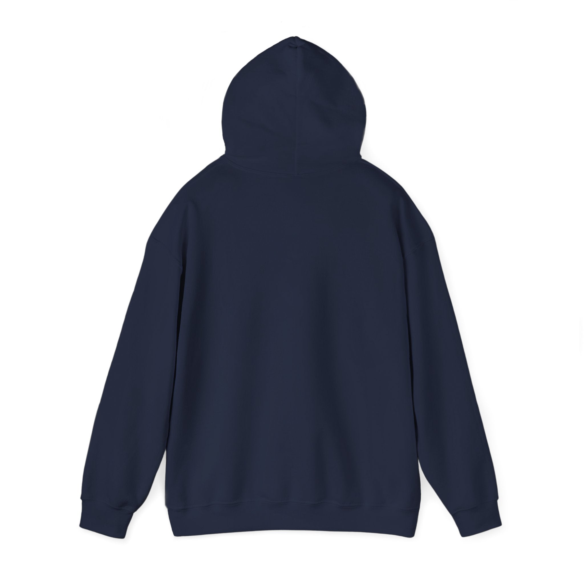 Minimal Lightning Bolt Hoodie — Small Chest Graphic, Clean White Pullover