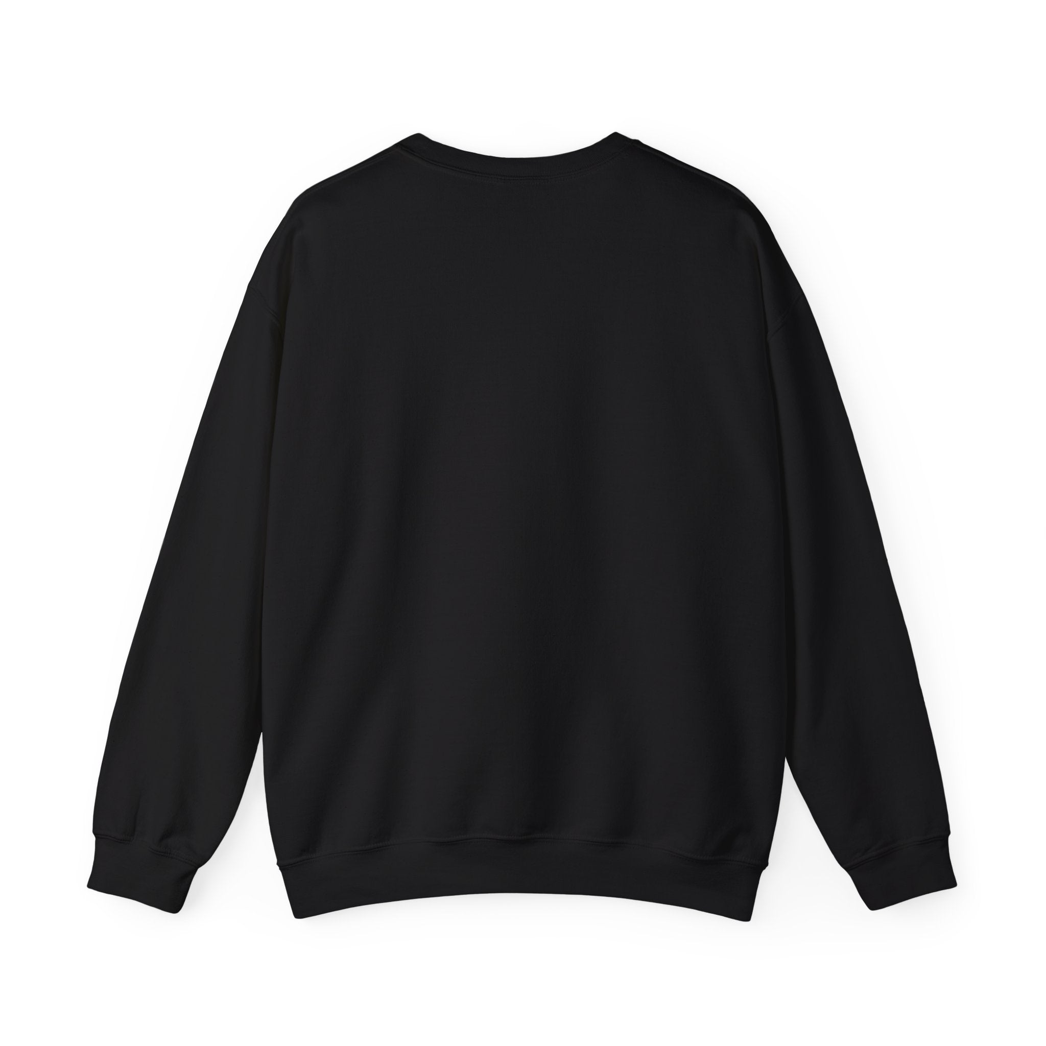 Minimal Lightning Crewneck Sweatshirt — Small Chest Bolt Design