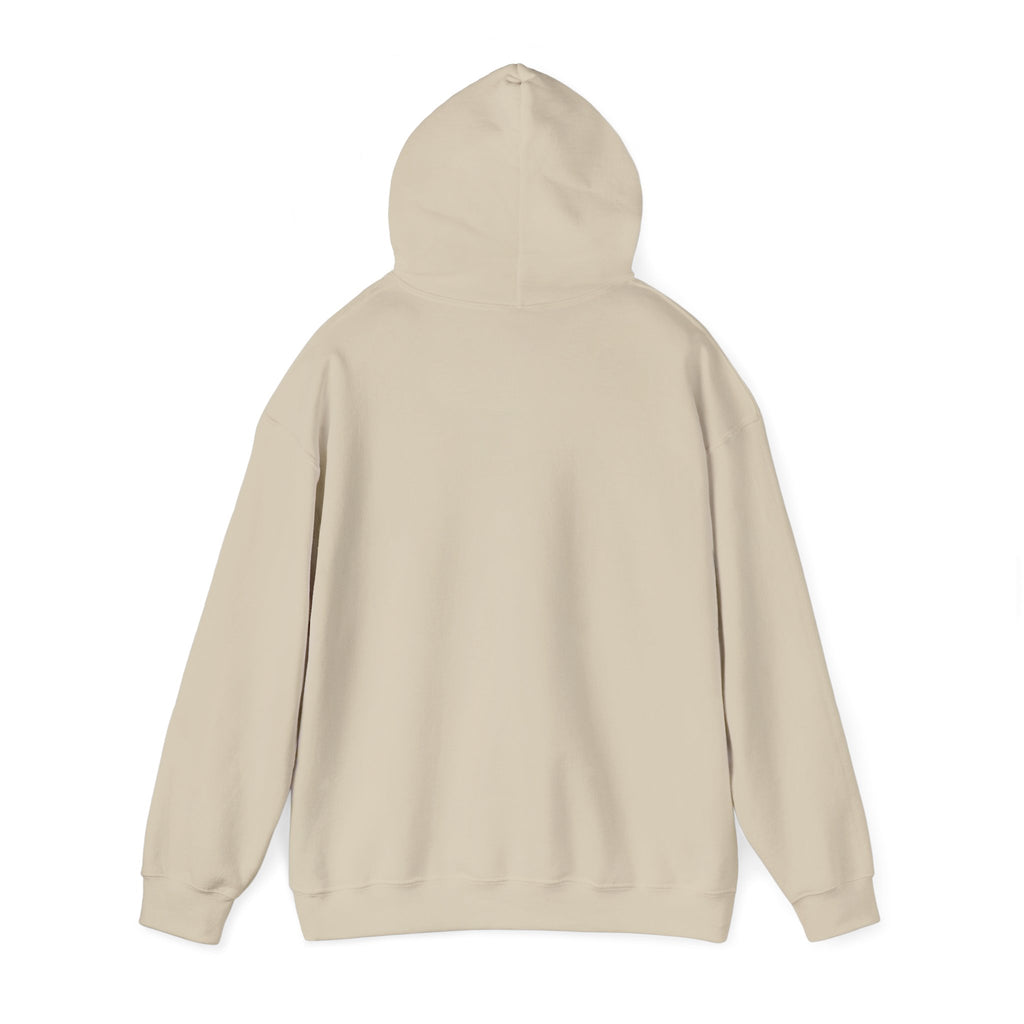 Minimal Lightning Bolt Hoodie — Small Chest Graphic, Clean White Pullover