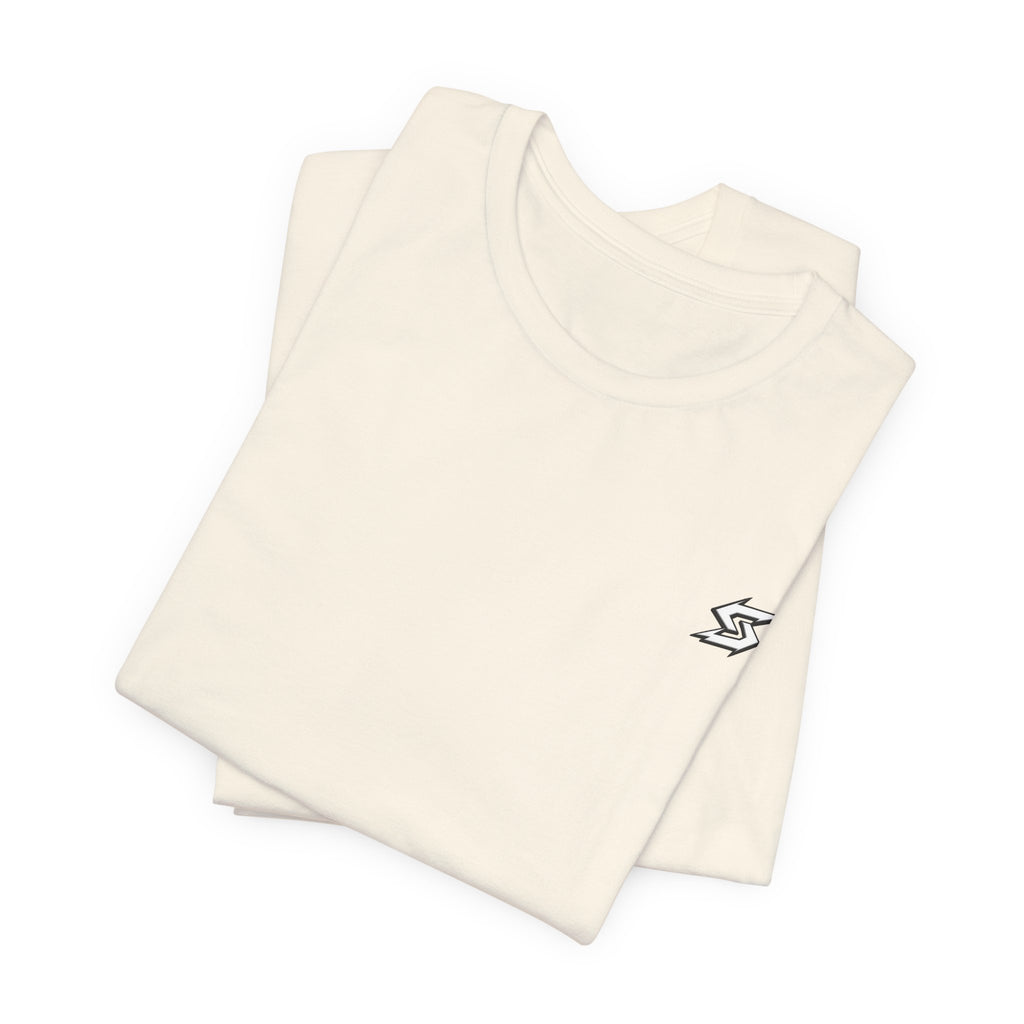 Minimal Lightning Chest Tee