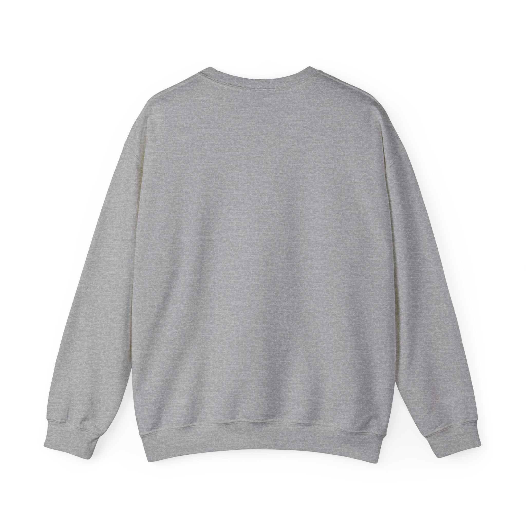 Minimal Lightning Crewneck Sweatshirt — Small Chest Bolt Design